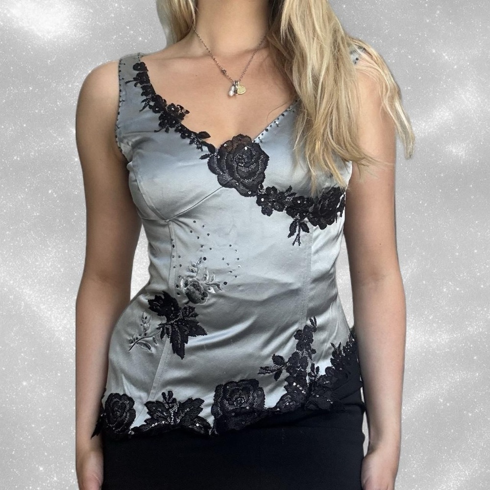 Vintage Mandalay Designesque Going Out Top